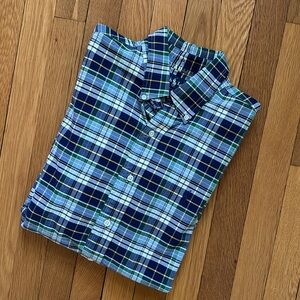 Men’s Plaid Button Down Custom Fit Polo Ralph Lauren